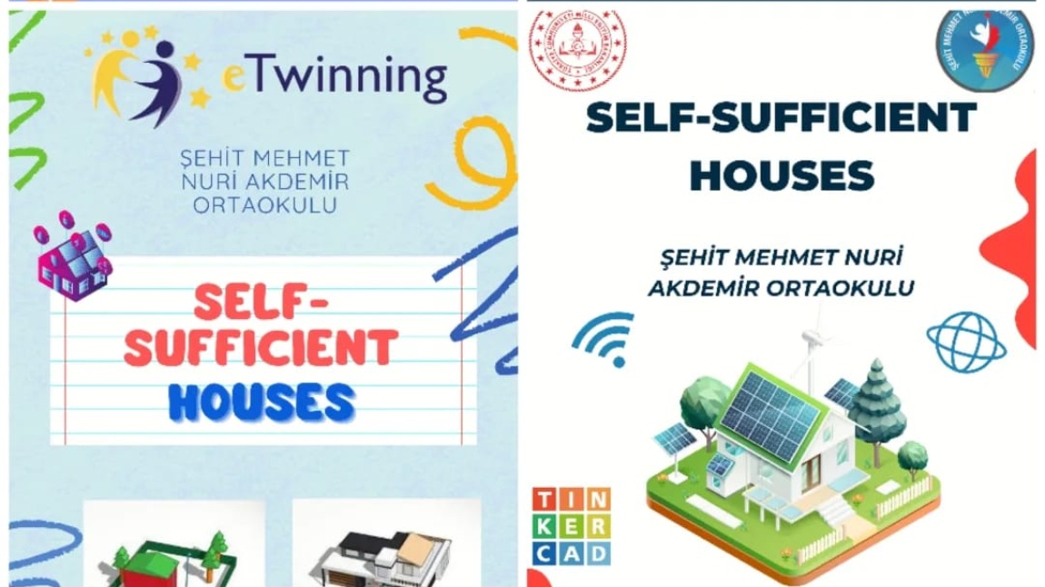 E-Twinning Projemiz / Self-Sufficient Houses